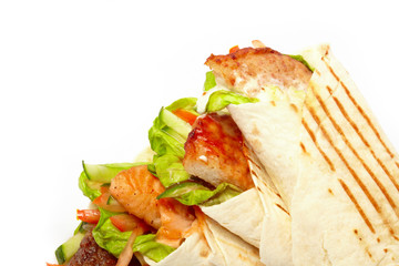 tortilla with vegetables