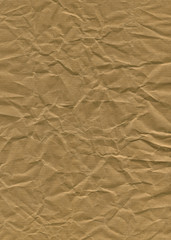 Creased brown paper with stripes, 17 MB