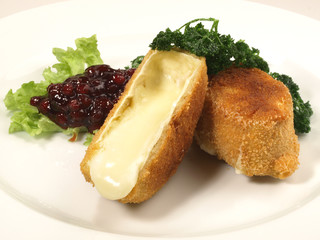 Camembert gebacken