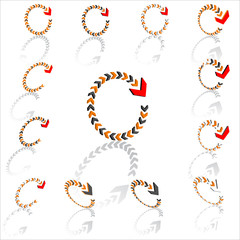 abstract symbols for design