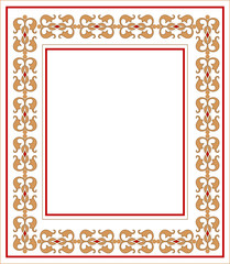 frame with ornament