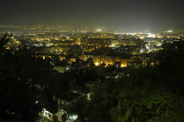 Vista nocturna de Granada 42