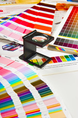 Press color management - print production