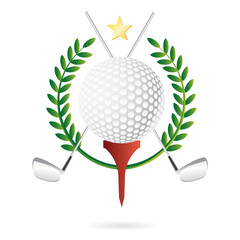 vector golf tour logo