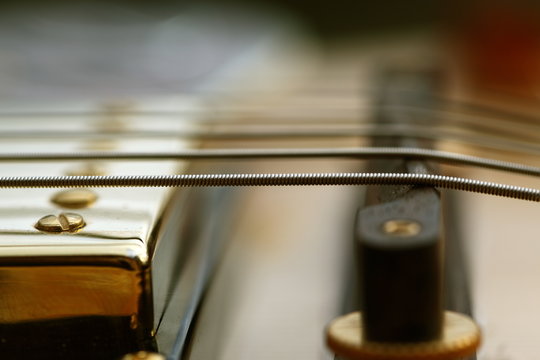 chevalet et micro guitare