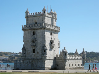 Fototapeta na wymiar Lissabon, Torre de Belem