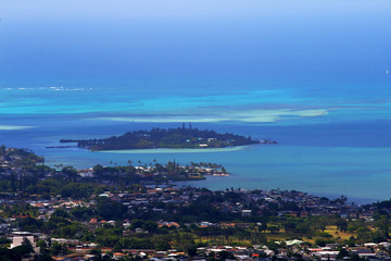 Nuuanu Pali State Park, O'ahu, Hawaii..