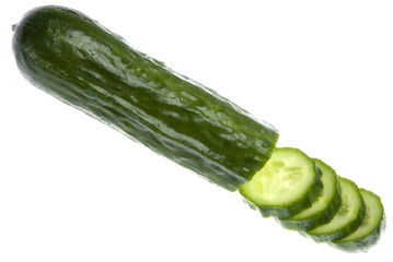 Slices of Fresh Cucumber