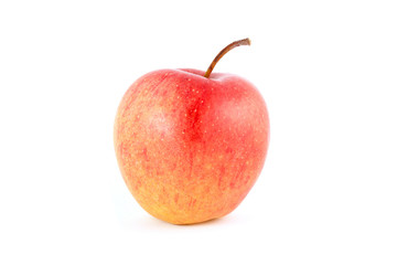 Red Apple on white background