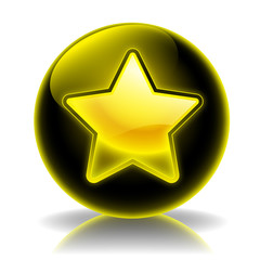 Favourites glossy icon