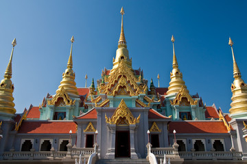 Fototapeta premium Tradycyjna architektura w stylu tajskim