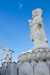 Statue of Guanyin, one of most important god in Chinese culture