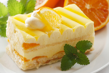 Orange Cream Cake