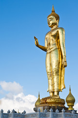 Huge standing Buddha statue