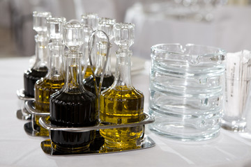 Luxurious wedding dinner