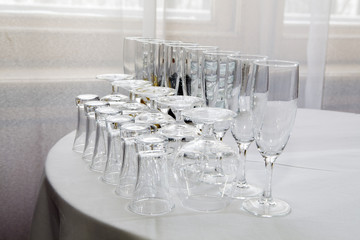 Luxurious wedding dinner