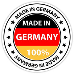 Made in Germany 100% - Siegel