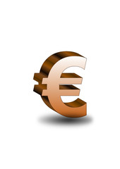 3D Euro Symbol