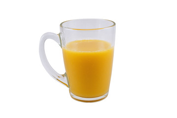 Glass of orange juice