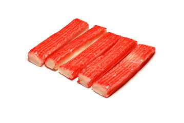 crab sticks isolated