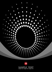 Background Composition halftone