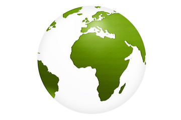grüne erde