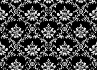 seamless damask pattern