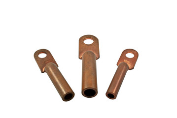 Copper electric terminals