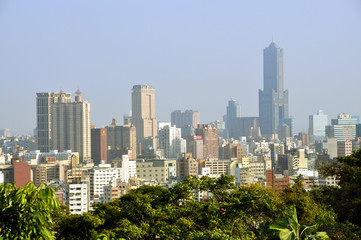 Fototapeta na wymiar ville chinoise