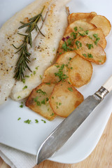 grilled vietnamese river cobbler on a plate