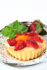 Erdbeerkuchen