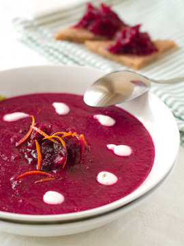 Beetrot soup