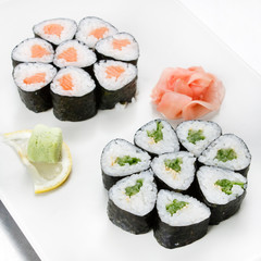 Traditional Japanese food.