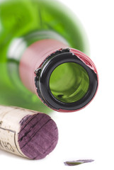 Empty Wine Bottle