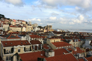 Alfama neighbourhood in Lisabon