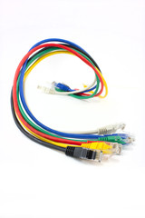 coloured ethernet network cables