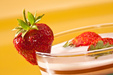 strawberry dessert