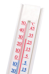 White thermometer