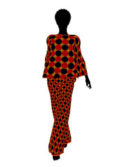 African American Lingerie Silhouette