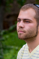 Fototapeta premium Haughty Young Man