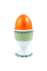 Orange easter egg