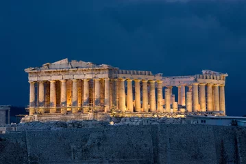 Foto op Canvas Athene Akropolis Parthenon © B.Stefanov