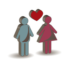 3d  couples icon