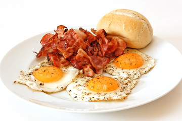 Spiegelei mit Bacon
