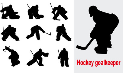 Naklejka premium ice hockey