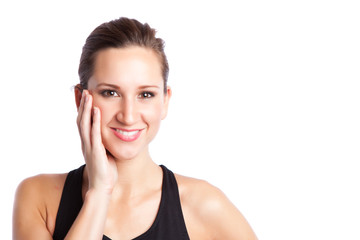 Fototapeta premium Beautiful sporty woman