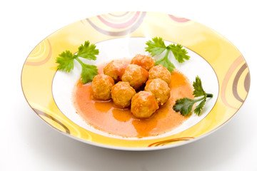 Tomatensuppe mit Kräuter