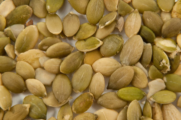 Background Pumpkin seeds.