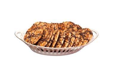 Plate full of cookies