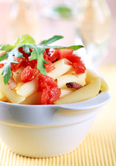 Penne with tomato
